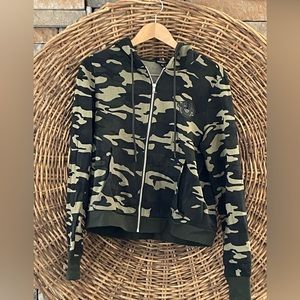 Women's True Religion zip-up Hoodie